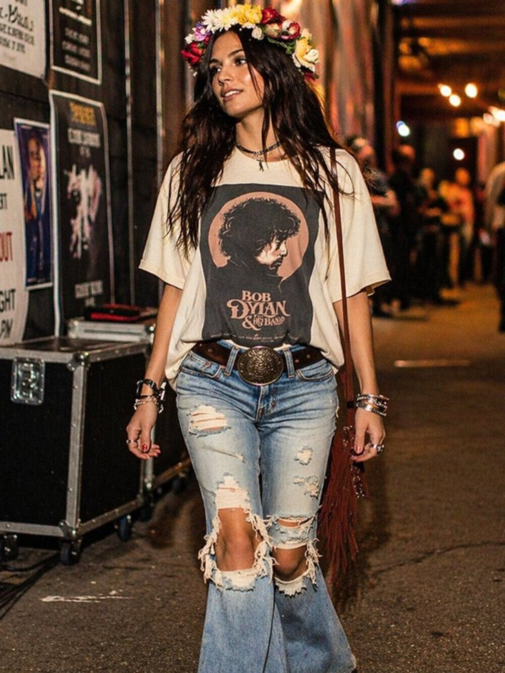 HATMAN'S ORIGINAL LUXURY TEE BOB DYLAN